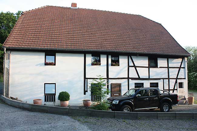 Selm, Haus Aden, Das Mühlengebäude von Norden