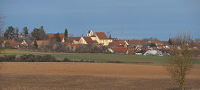 Ansicht Wachendorf von Gut Neuhaus (Südwesten) aus, Foto: Christoph Engels (2020)