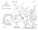 Lageskizzen des Schlossbereichs 1610/1856 (nach Karl 1993, 9)