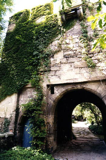 Eggenburg I: Das Burgtor von Osten. Foto: Gerhard Reichhalter (2000)